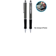 Bolígrafo Touch-Screen
CÓDIGO: CCL55
Bolígrafo Metálico modelo "Titanium", con goma posterior negra "Touch-Screen" para pantalla táctil. Escritura negra.
• Tamaño: 14.2 x Ø 1.2 cm.
• Colores: Titanio (27).
• Impresión en: Serigrafía, Pantógrafo, Grabado Láser.