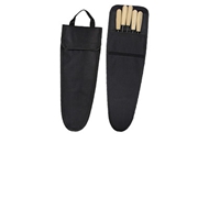 Set Fierros para Antichuchos
CÓDIGO: CCH4
Set de 5 fierros para anticuchos con mango de madera, en estuche de tela raquelada. Fácil para bordar o imprimir.
• Tamaño: 47 x 19 cm (aprox).
• Colores: Negro.