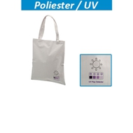 Bolso Playa UV
CÓDIGO: CCS2 	
Bolso de Playa modelo "Solaris", con detector y medidor de Rayos UV. No puede faltar en tu equipaje de verano.
• Tamaño: 37 x 42 cm.
• Colores: Blanco (01).
• Logo: Bordado - Serigrafía.